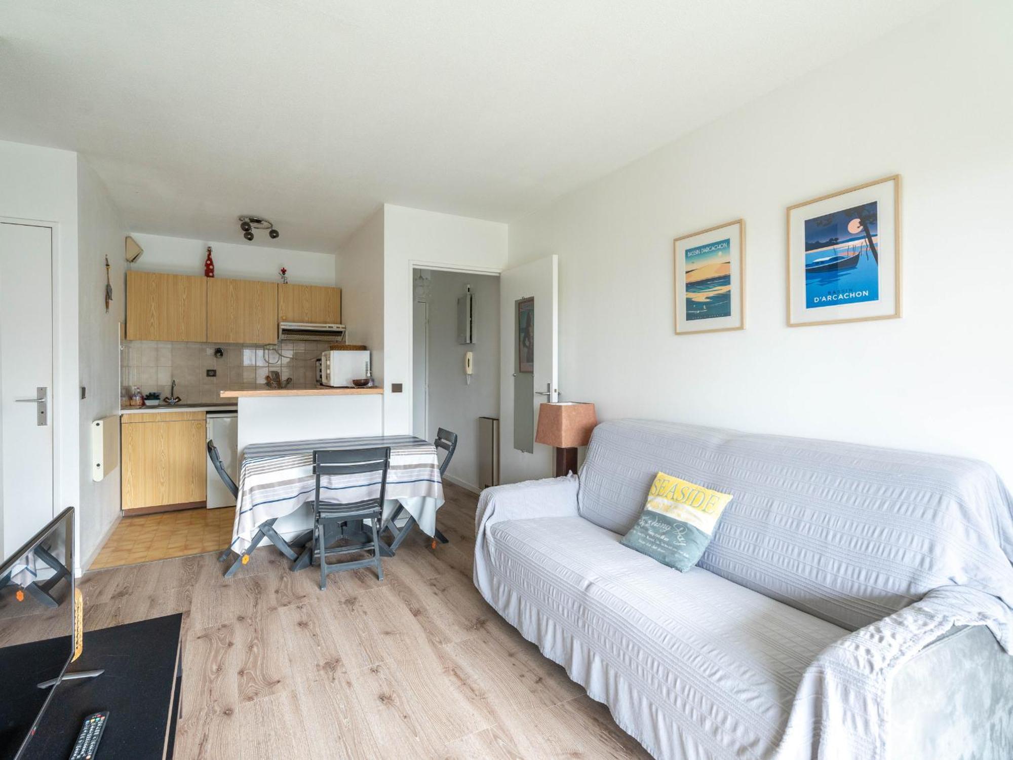 Appartement Proche Plage & Casino Avec Balcon Et Parking Prive, Arcachon - Fr-1-319-110 Buitenkant foto
